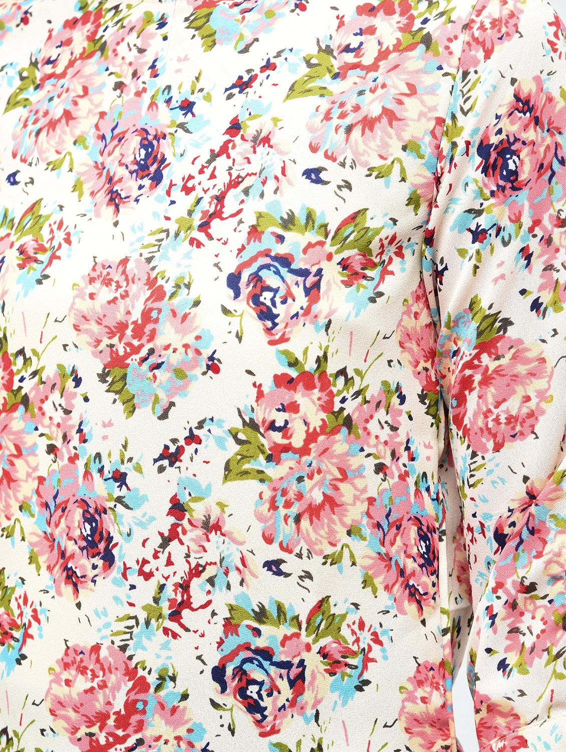 floral boat neck tunic - 15376820 - Zoom Image - 6