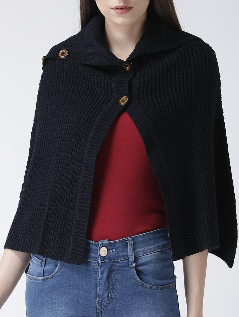 solid woolen capes - 15378568 - Zoom Image - 1