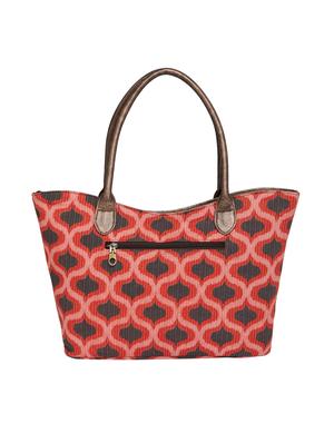 red cotton regular tote - 15379892 - Standard Image - 2