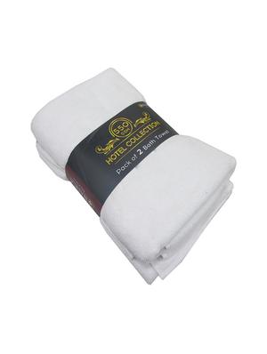 100% cotton terry bath towel set of 2 pcs - 15380887 - Standard Image - 5