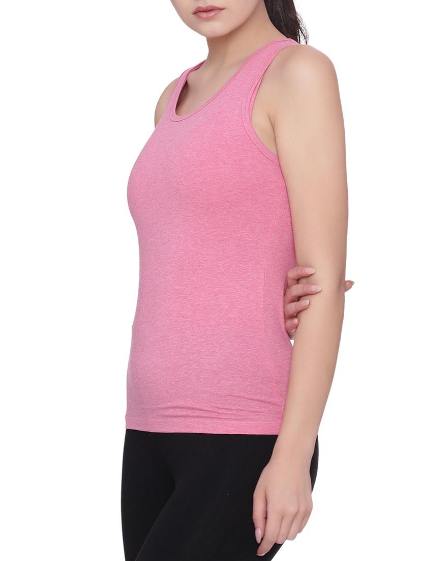 solid racer back tank tee - 15382873 - Zoom Image - 2