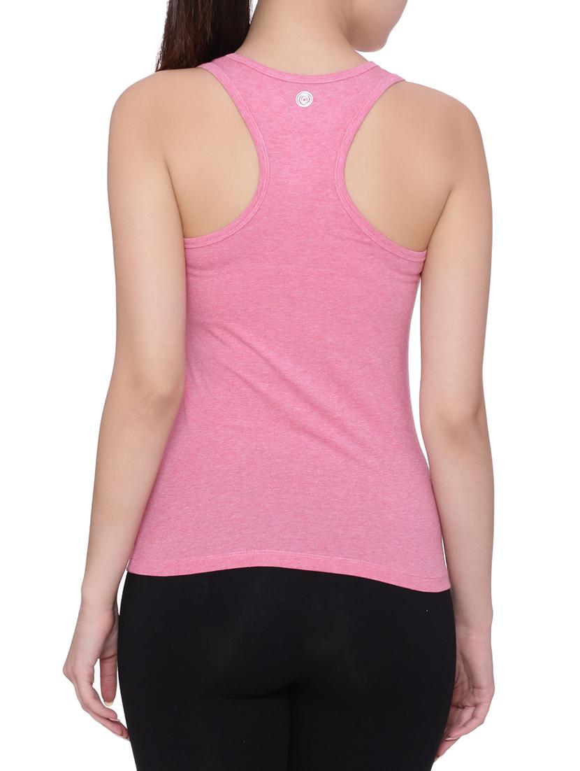 solid racer back tank tee - 15382873 - Zoom Image - 3