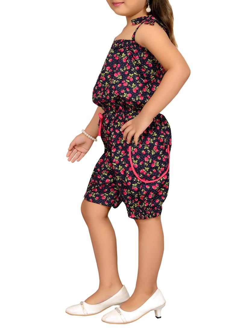 black cotton playsuit - 15382895 - Zoom Image - 2