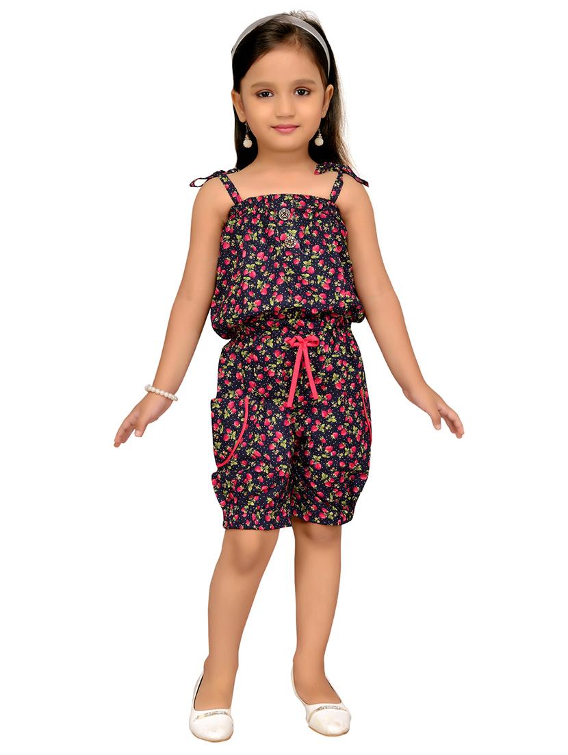 black cotton playsuit - 15382895 - Zoom Image - 4