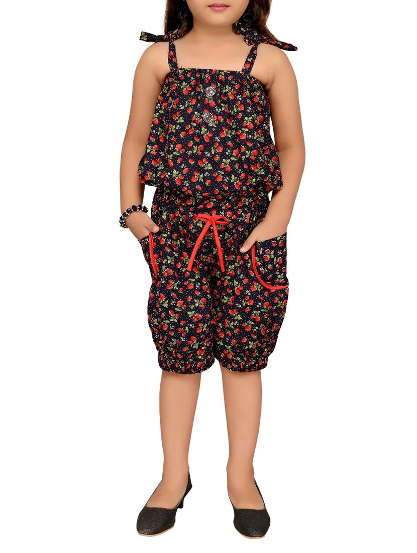 black cotton playsuit - 15382896 - Zoom Image - 1