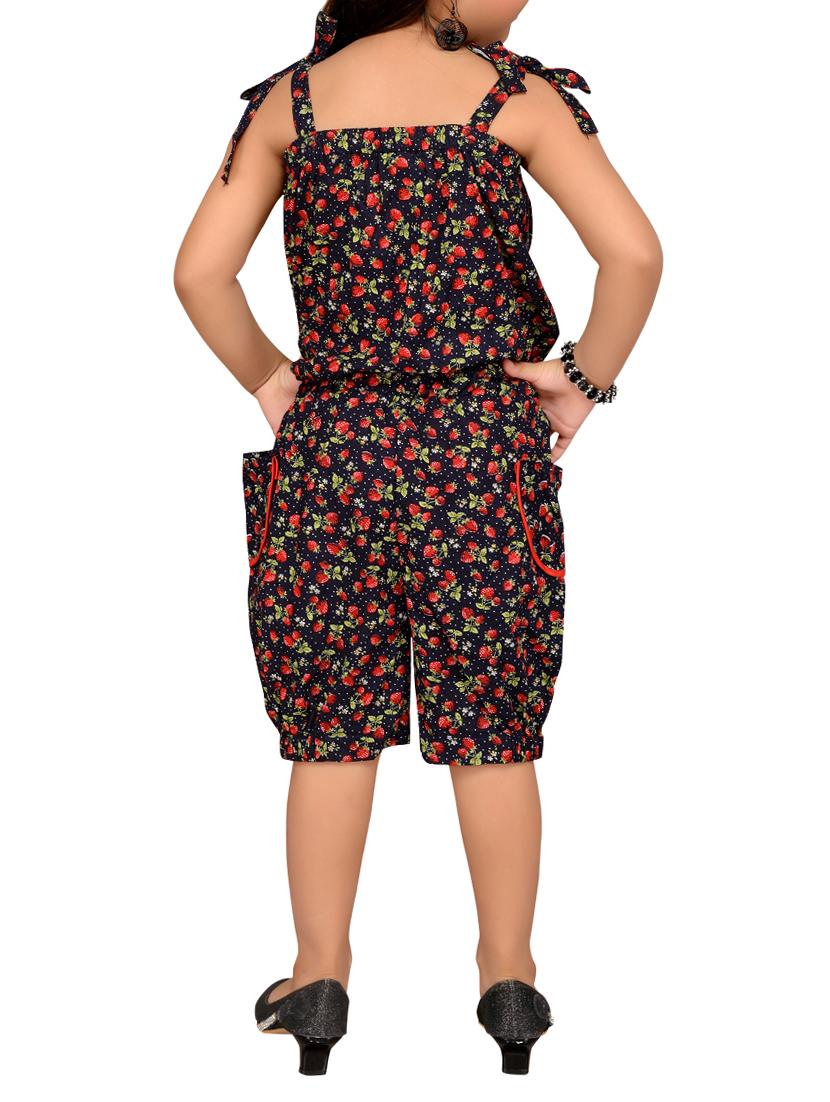 black cotton playsuit - 15382896 - Zoom Image - 3