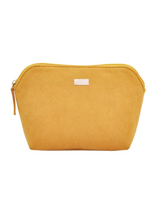 yellow leatherette (pu) utility bag - 15384169 - Very Small Image - 1