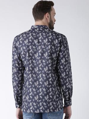 blue cotton short kurta - 15384238 - Standard Image - 3