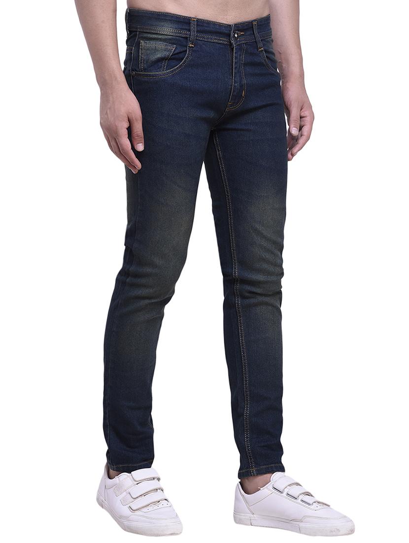 blue denim washed jeans - 15384261 - Zoom Image - 2