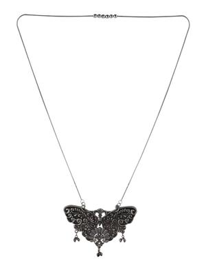 oxidised chain necklace - 15385776 - Standard Image - 2
