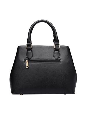 black leatherette (pu) regular handbag - 15386293 - Standard Image - 2