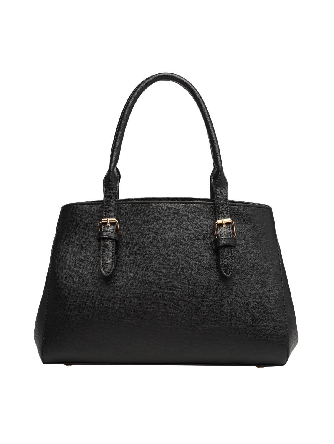 black leatherette (pu) regular handbag - 15386415 - Zoom Image - 2