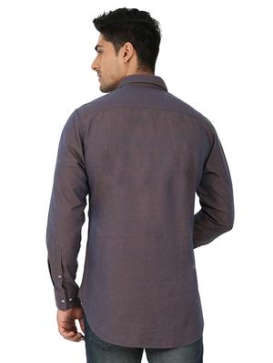 brown cotton short kurta - 15389846 - Standard Image - 3