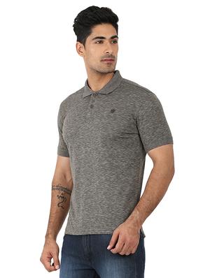 brown cotton polo t-shirt brown cotton polo t-shirt - 15390004 - Standard Image - 2