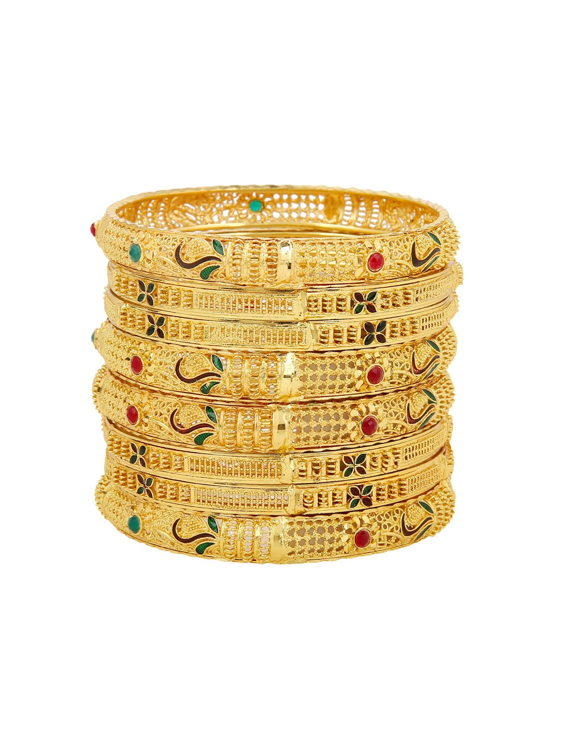 gold tone bangles - 15390121 - Zoom Image - 1