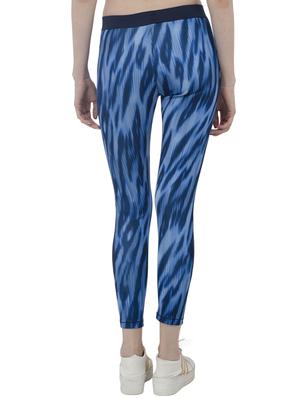 high rise printed track pant - 15390466 - Standard Image - 3