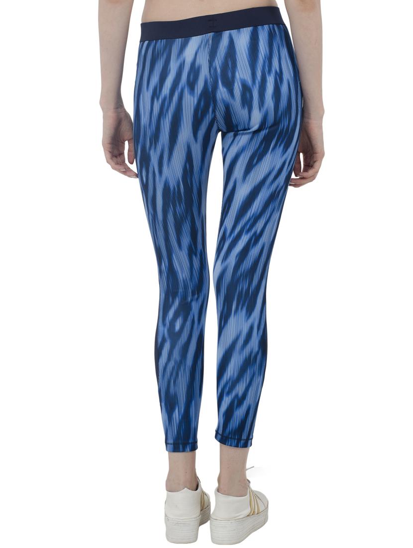 high rise printed track pant - 15390466 - Zoom Image - 3
