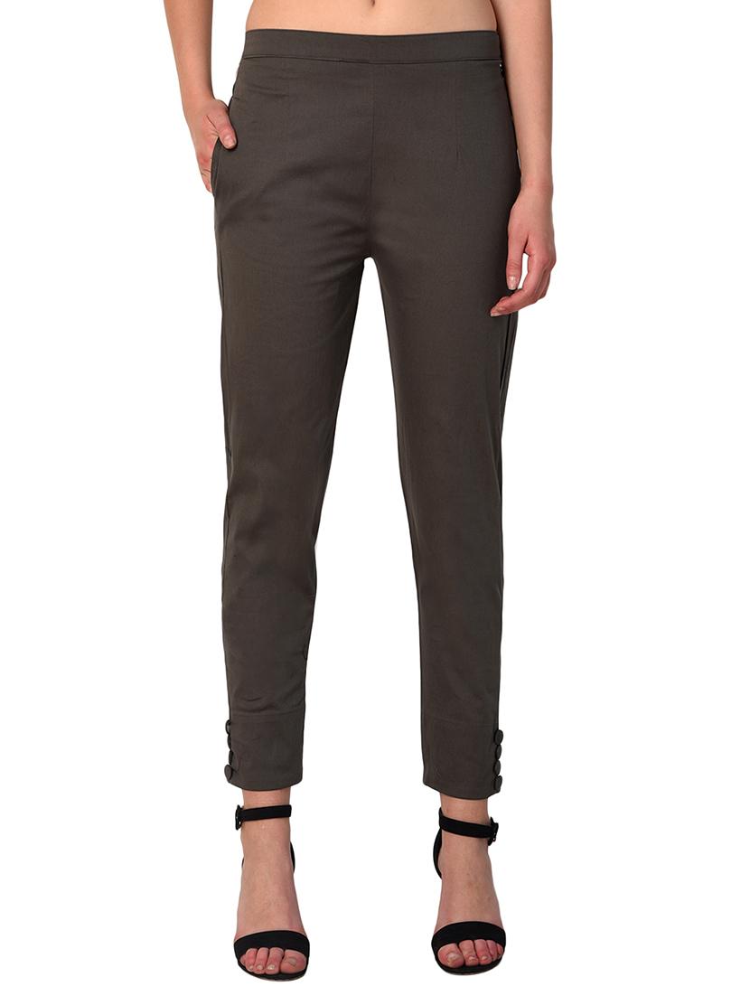 set of 2 flat front cigarette pants - 15392618 - Zoom Image - 2