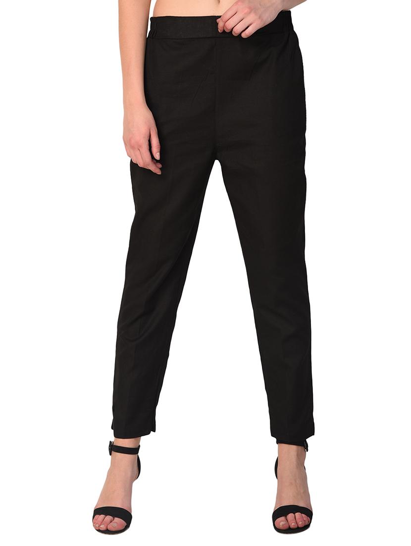 set of 2 flat front cigarette pants - 15392652 - Zoom Image - 2