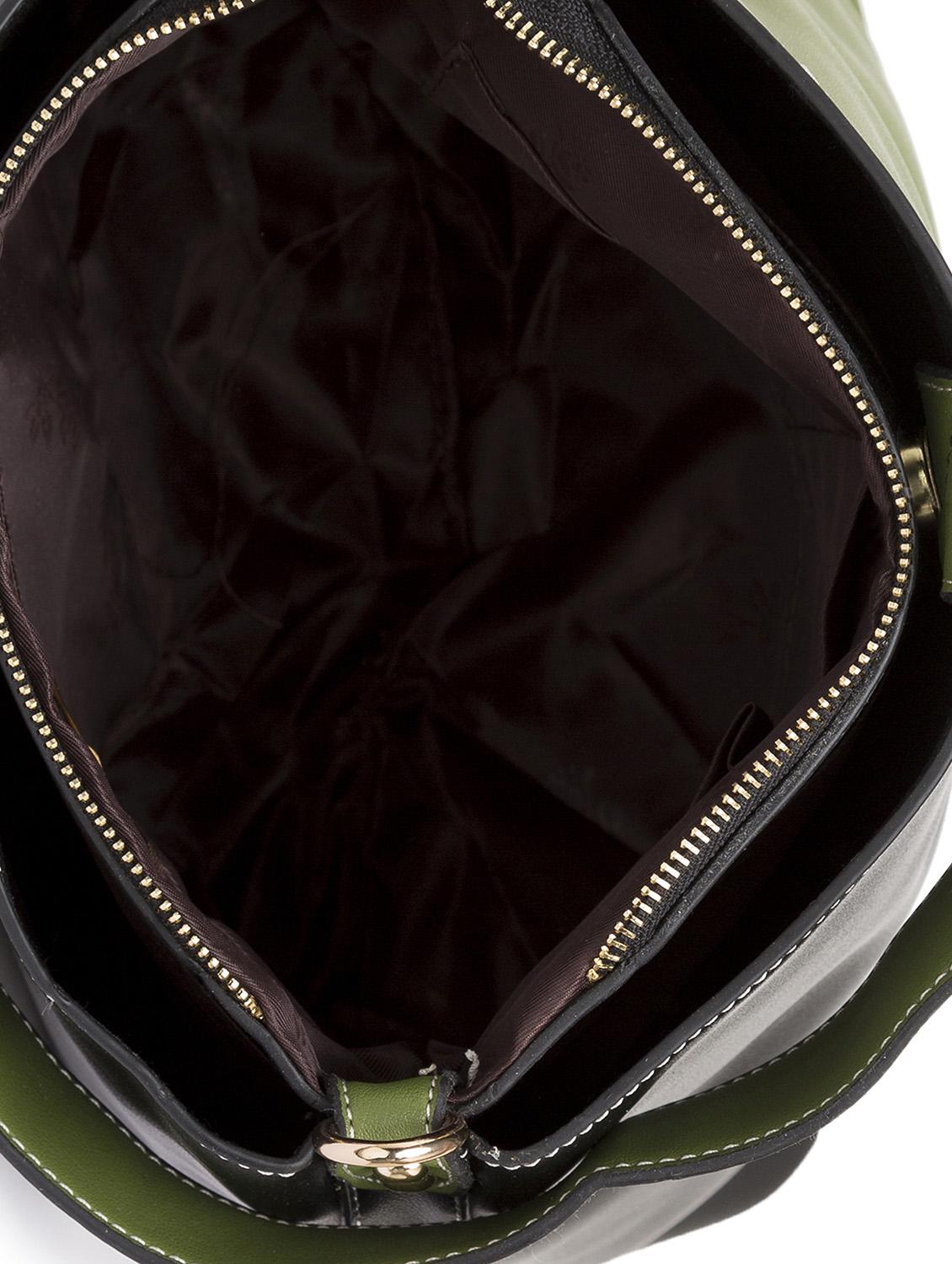 green leatherette (pu) regular sling bag - 15392907 - Zoom Image - 3