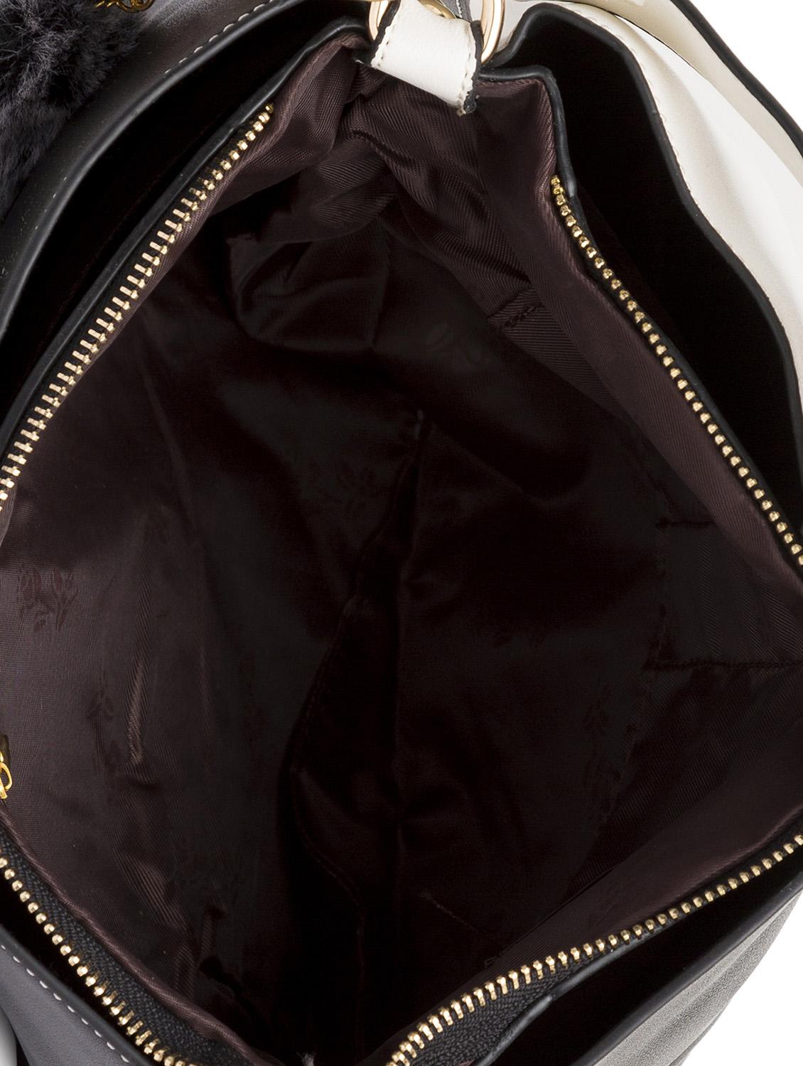 white leatherette (pu) regular sling bag - 15392909 - Zoom Image - 3