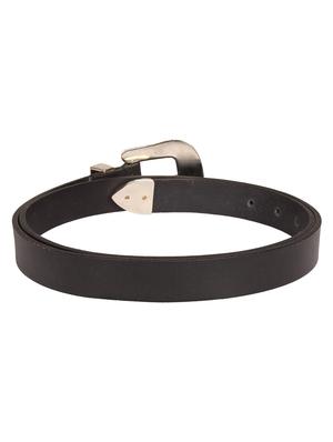 aditi wasan black leather belt - 15393440 - Standard Image - 3