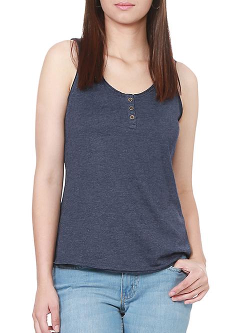 scoop neck sleeveless top - 15395653 - Very Small Image - 1