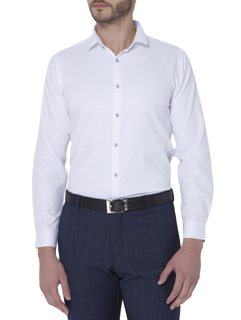 white cotton formal shirt - 15396736 - Zoom Image - 1