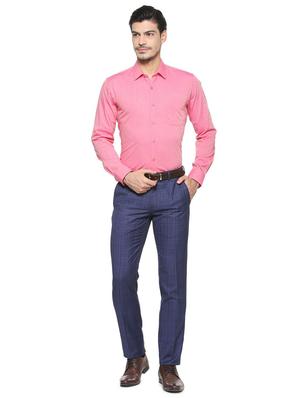 pink cotton formal shirt - 15396795 - Standard Image - 3
