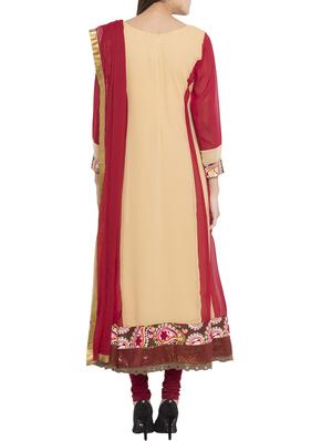 embroidered kalidaar suit set - 15397587 - Standard Image - 3