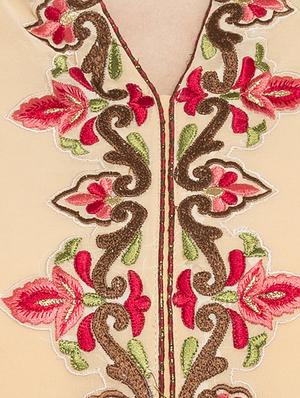 embroidered kalidaar suit set - 15397587 - Standard Image - 4
