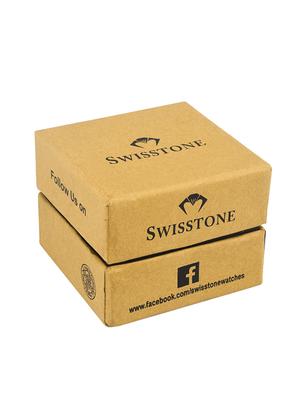swisstone dzl153-pnk stainless steel bracelet wrist watch for women - 15398206 - Standard Image - 4