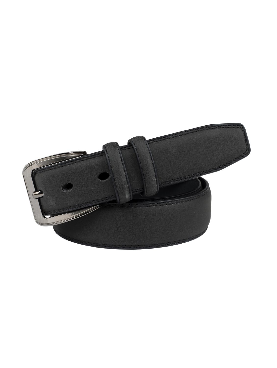 black leatherette belt - 15398234 - Zoom Image - 1