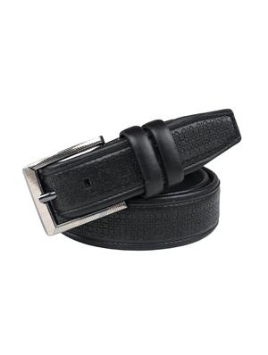 black leatherette belt - 15398237 - Standard Image - 1