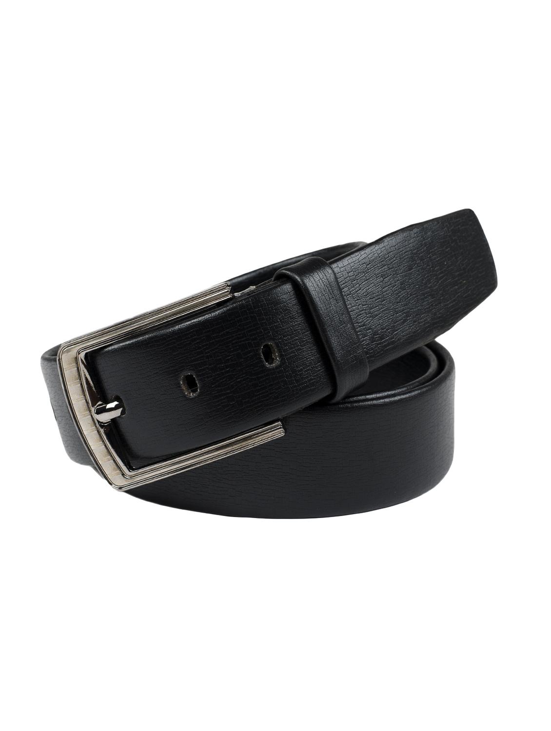 black leatherette belt - 15398244 - Zoom Image - 1