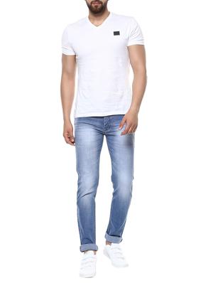 blue denim washed jeans - 15398762 - Standard Image - 4