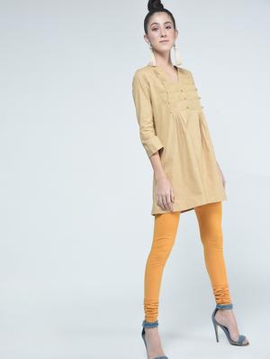 full length solid legging - 15399025 - Standard Image - 3