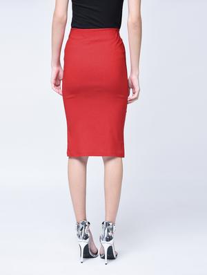 high waist pencil skirt - 15399048 - Standard Image - 3