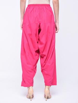 fuchsia regular salwar - 15399478 - Standard Image - 3