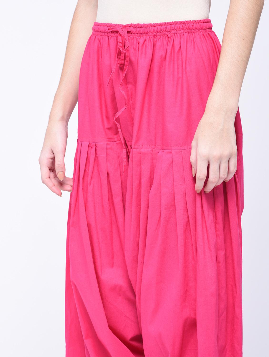 fuchsia regular salwar - 15399478 - Zoom Image - 2