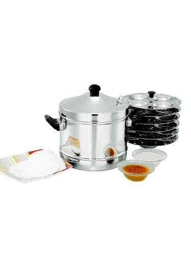 STAINLESS STEEL IDLY COOKER-24 IDLIES - 15401491 - Very Small Image - 1