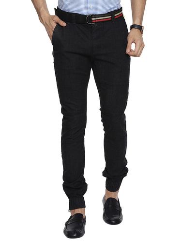 black cotton joggers - 15402523 - Very Small Image - 1