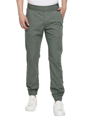 grey cotton joggers - 15402537 - Very Small Image - 1
