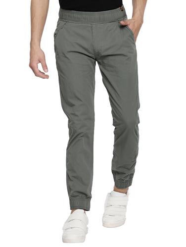 grey cotton joggers - 15402549 - Very Small Image - 1