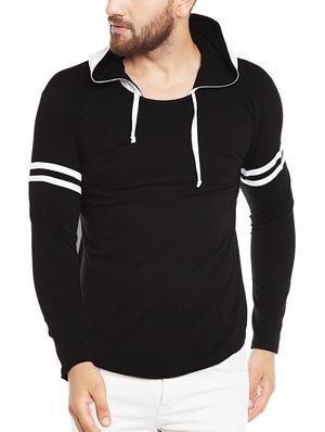 black cotton t-shirt - 15405734 - Standard Image - 1