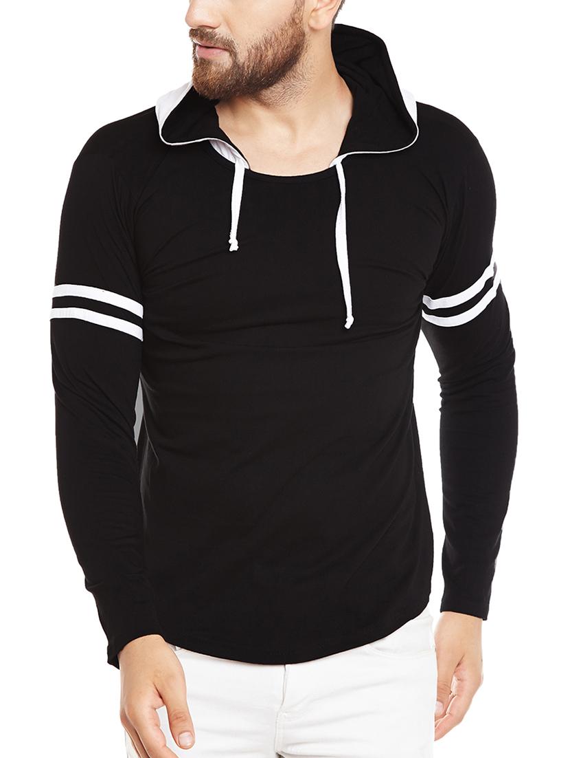 black cotton t-shirt - 15405734 - Zoom Image - 1