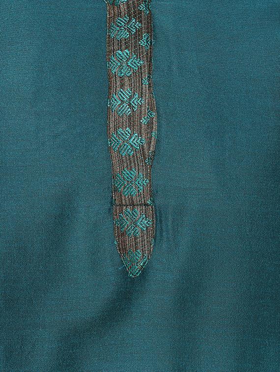 asymmetric tassels kurta - 15406198 - Zoom Image - 4