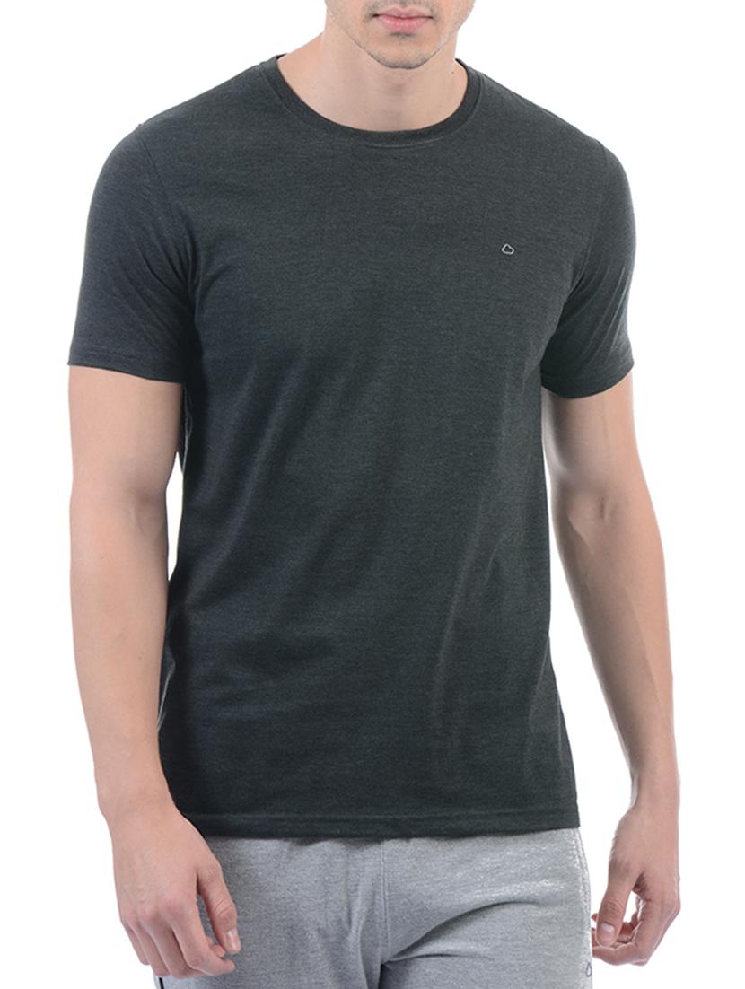grey cotton blend t-shirt - 15406587 - Zoom Image - 1
