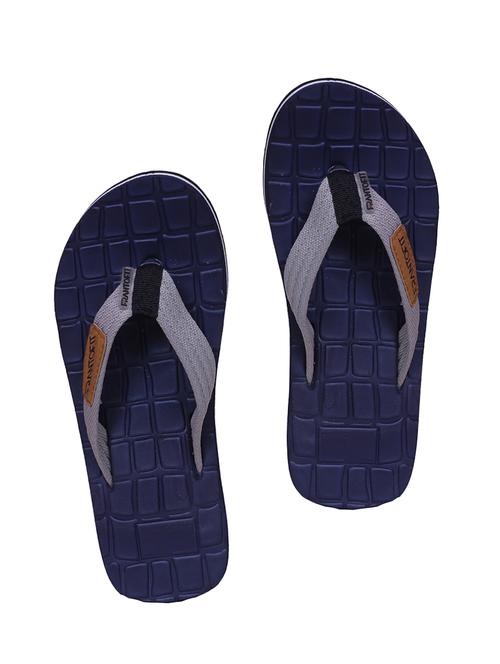 navy toe separator flip flops - 15409999 - Standard Image - 1