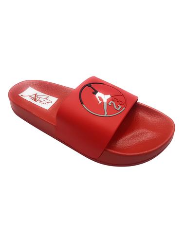 red Rubber slip on flip flops - 15410060 - Very Small Image - 1